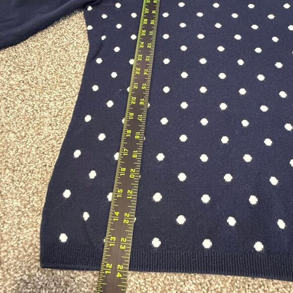 Tommy Hilfiger Women's Navy and Blue Jumper L - Picture 3 of 8